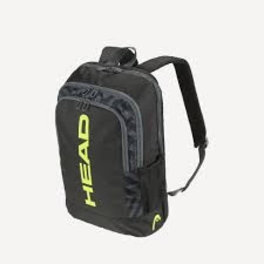head 261433 base backpack 17l black yellow