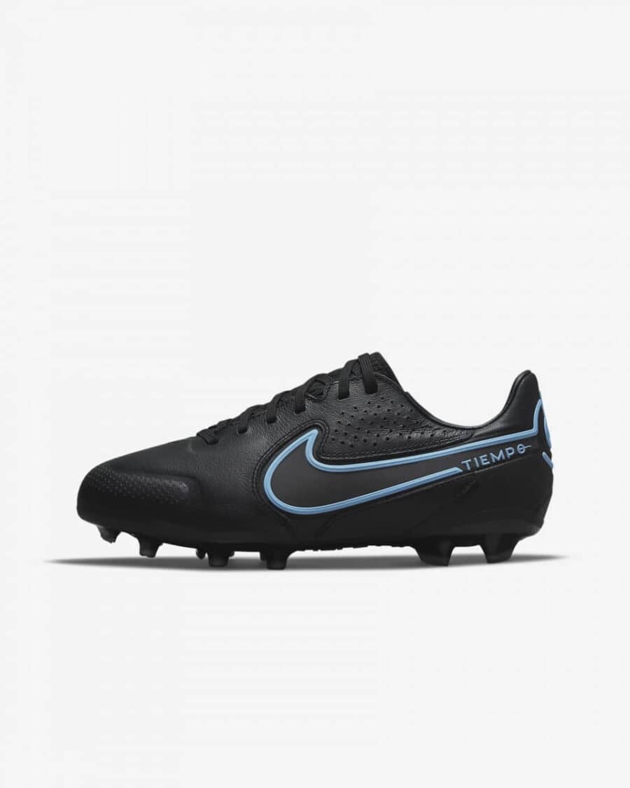 nike da1335 jr tiempo legend 9 pro 004 black black iron grey