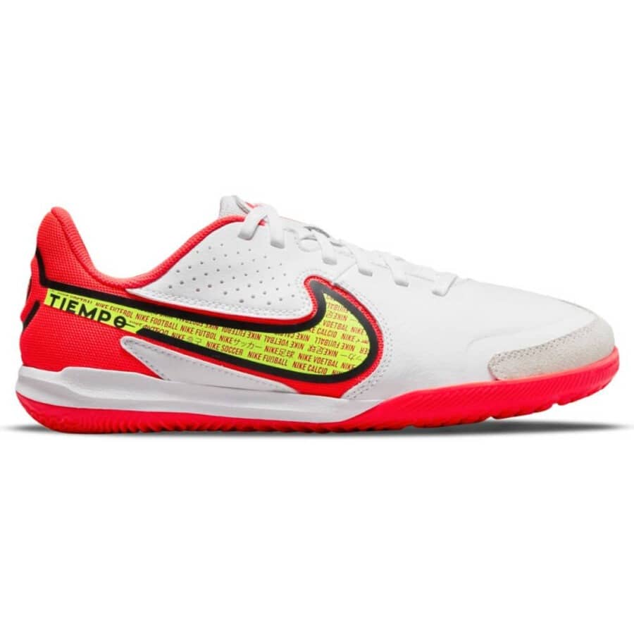nike da1329 jr tiempo legend 176 white volt bright crimson