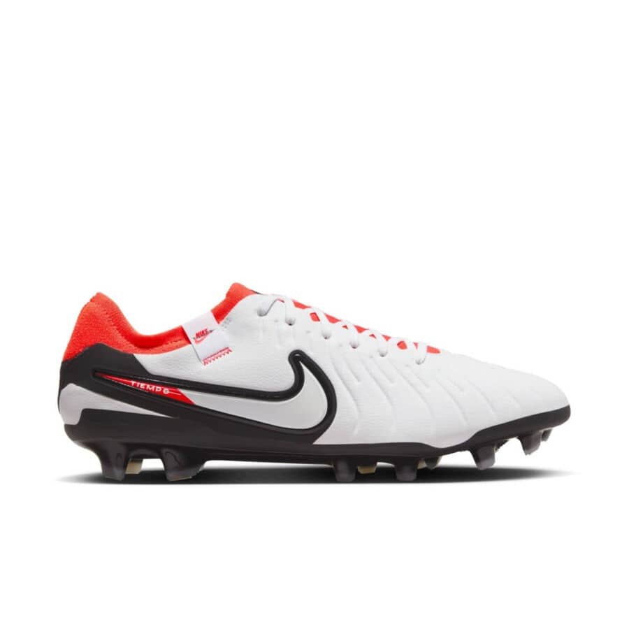 nike dv4333 tiempo legend 10 pro fg 100 white black bright crimson