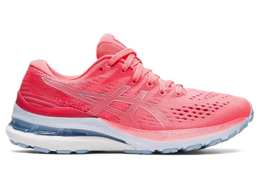 asics 1012b047 gel kayano 28 700 blazing coral mist