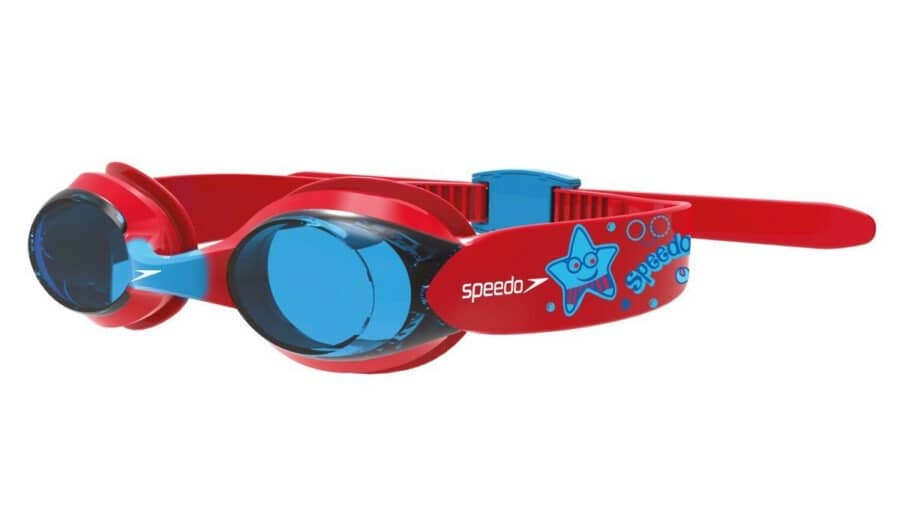 speedo 12115 infant illusion goggle d449 red blue