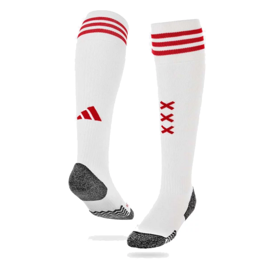 adidas hz7738 ajax h sock white red