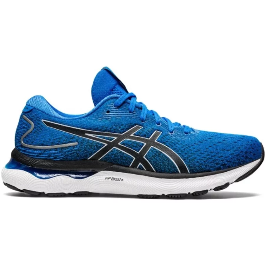 asics 1011b359 gel nimbus 24 405 electric blue piedmont grey