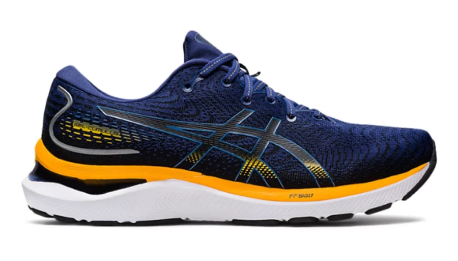 asics 1011b366 gel cumulus 24 401 deep ocean amber