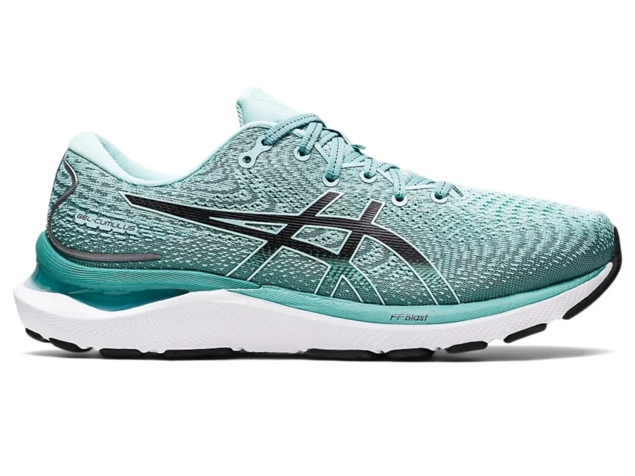 asics 1012b206 gel cumulus 24 300 oasis green black