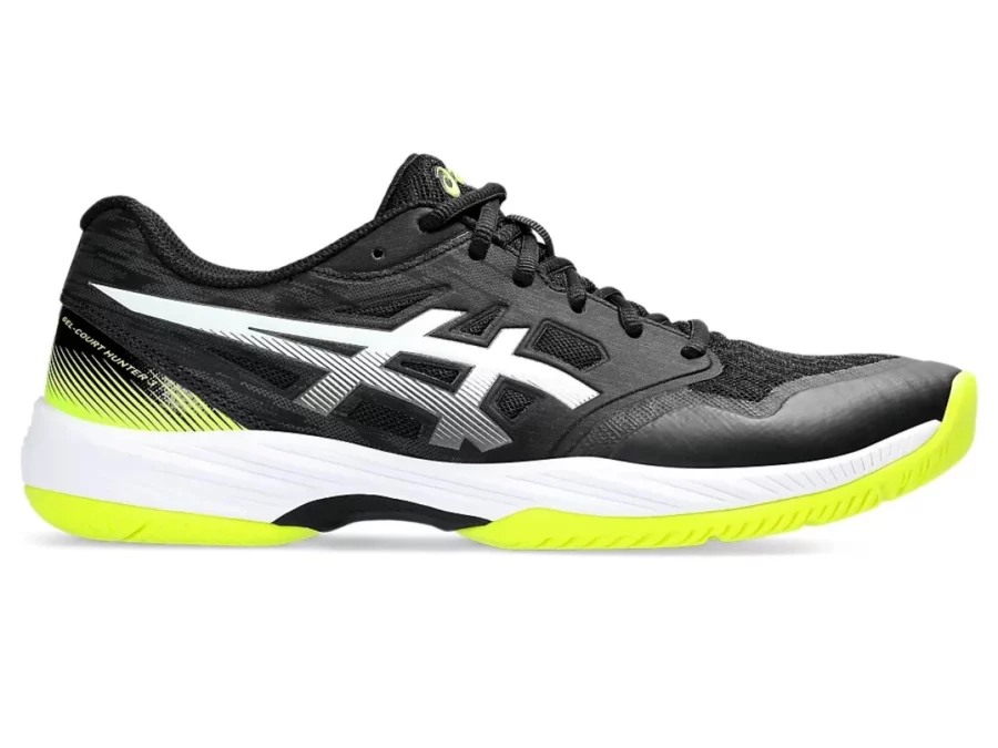 asics 1071a088 gel court hunter 3 001 black white