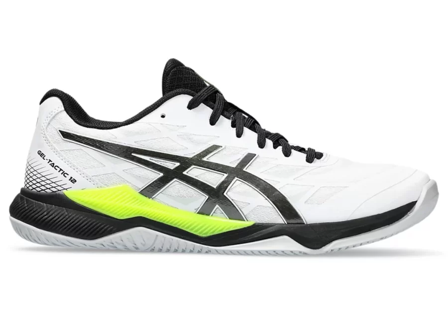 asics 1071a090 gel tactic 12 101 white gunmetal