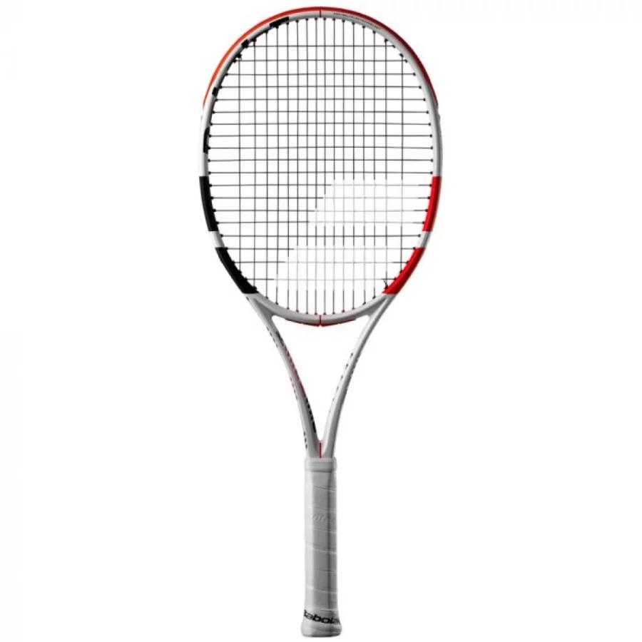 babolat 101402 pure strike team u nc 323 wit blauw rood