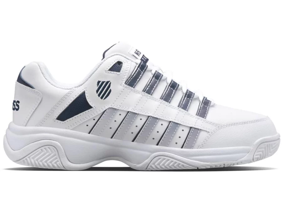 k swiss 07389 court prestir 109 white navy