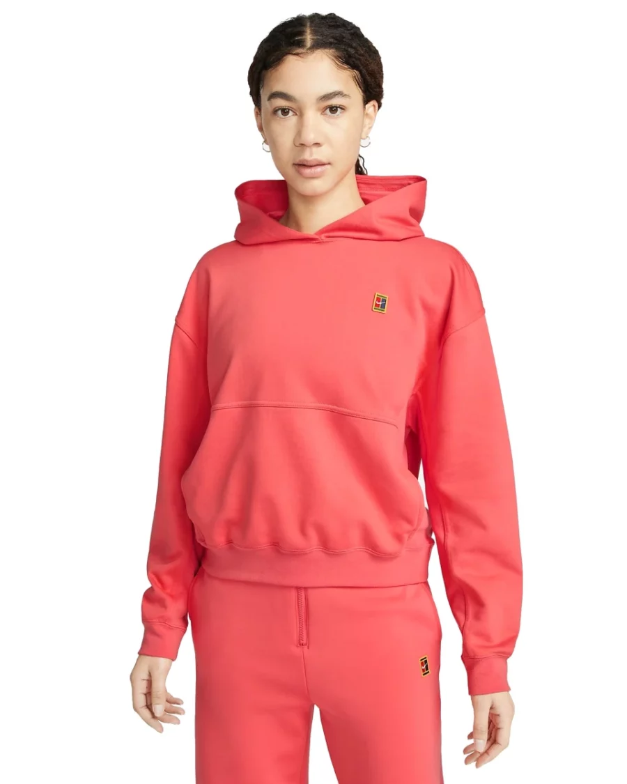 nike dc3580 court womens fleece te 894 sea coral
