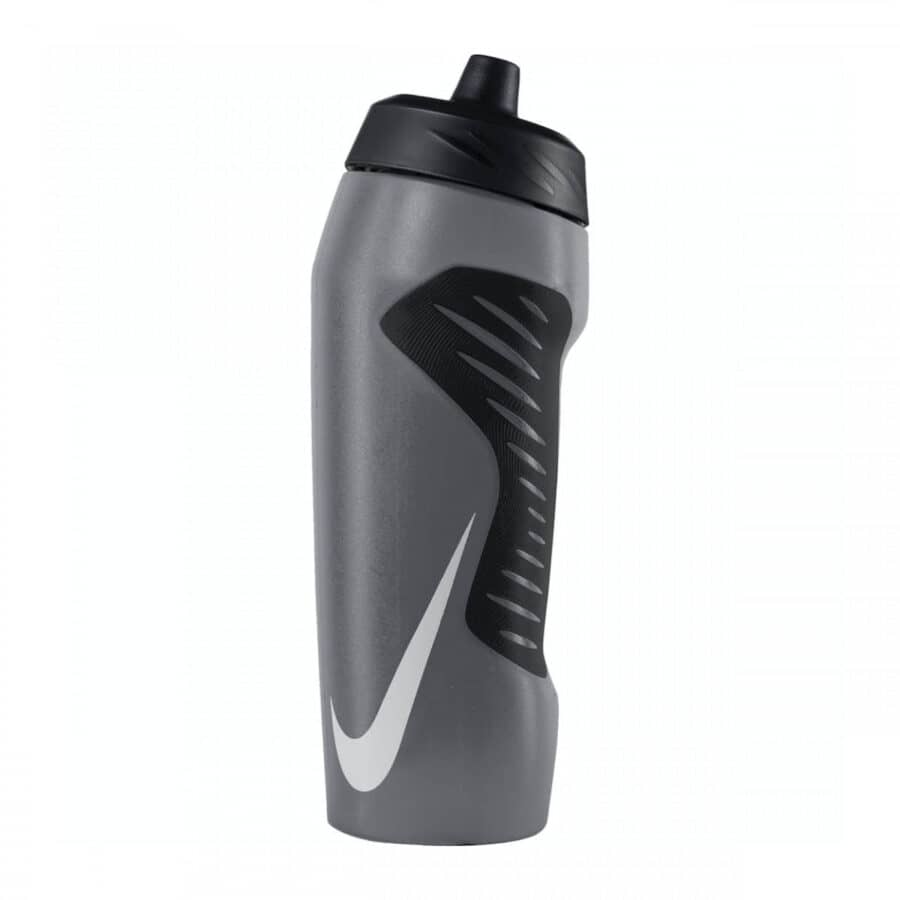 nike n0003524 hyperfuel waterbottle 084 grijs zwart