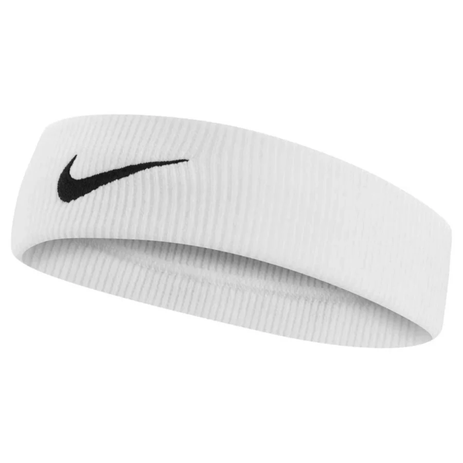 nike n1006699 elite headband 101 white black