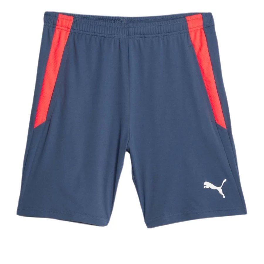 puma 657667 teamliga training short 053 inky blue fire orchid