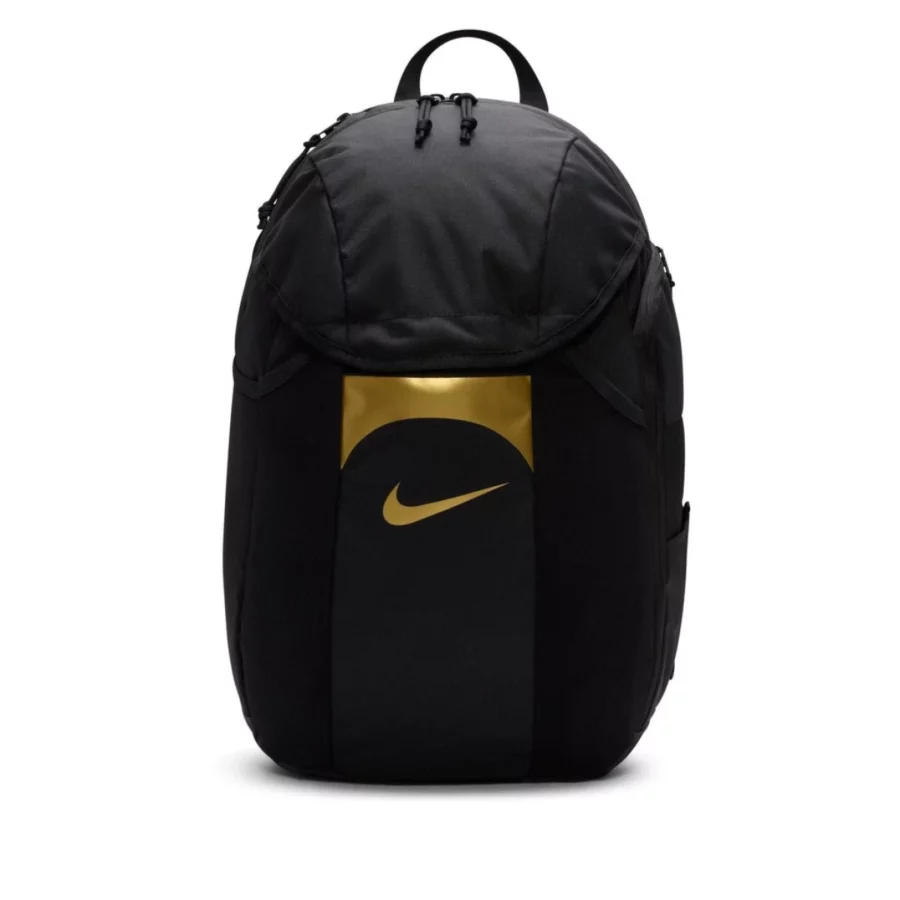 nike dv0761 academy team backp 016 black black mtlc gold coin