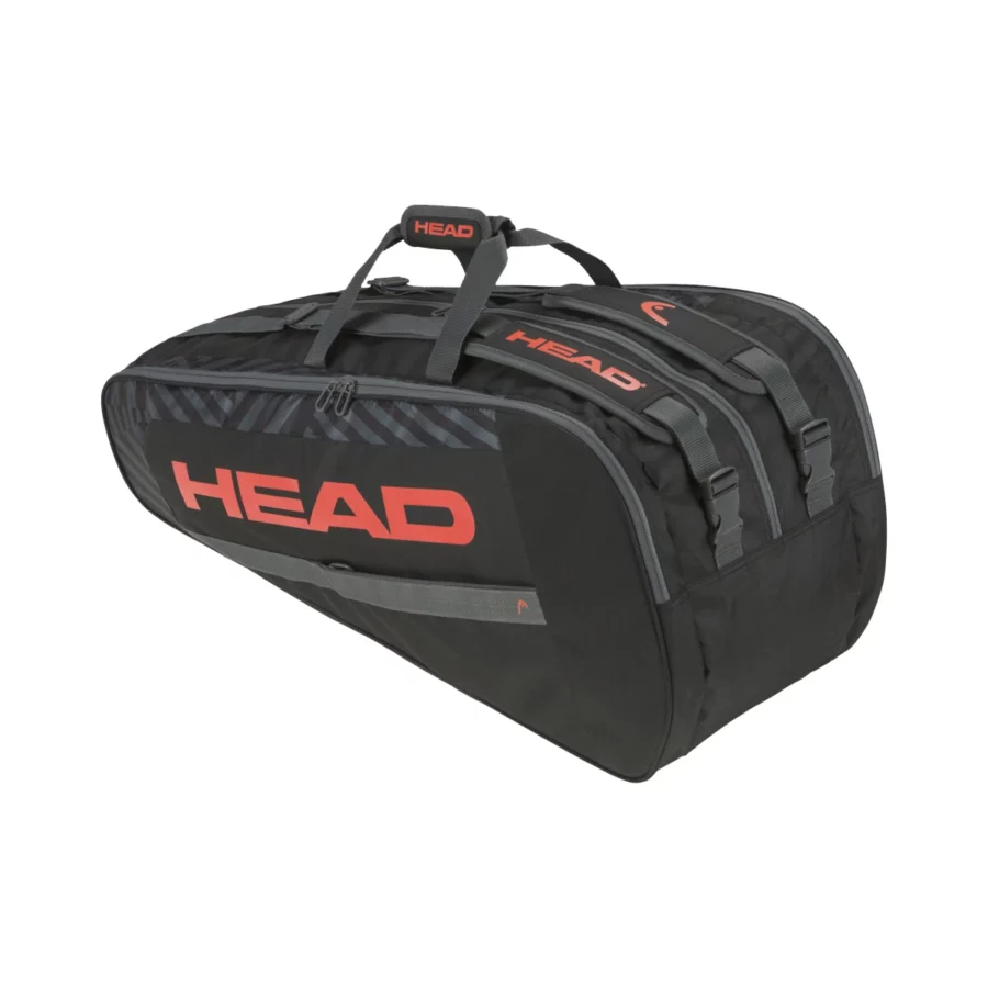 head 261303 base racquet bag l bkor black orange