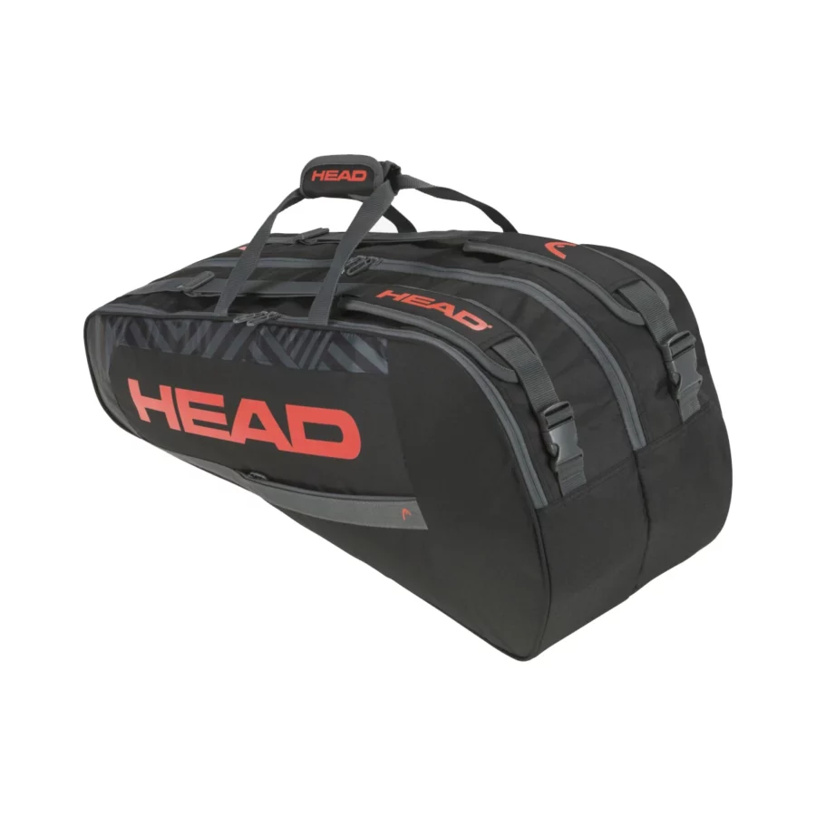 head 261313 base racquet bag m bkor black orange