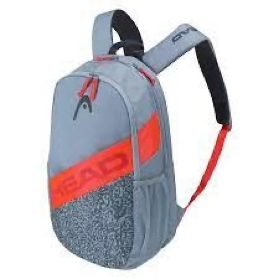 head 283662 elite backpack gror grey orange