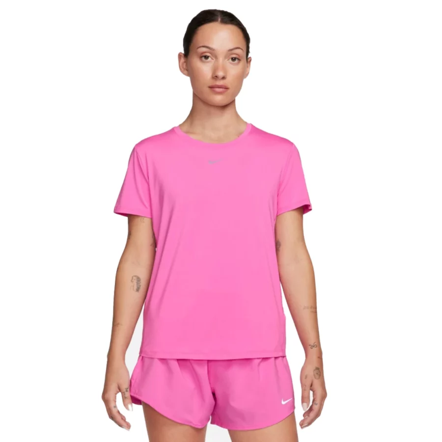 nike fn2798 one classic tee 675 playful pink black