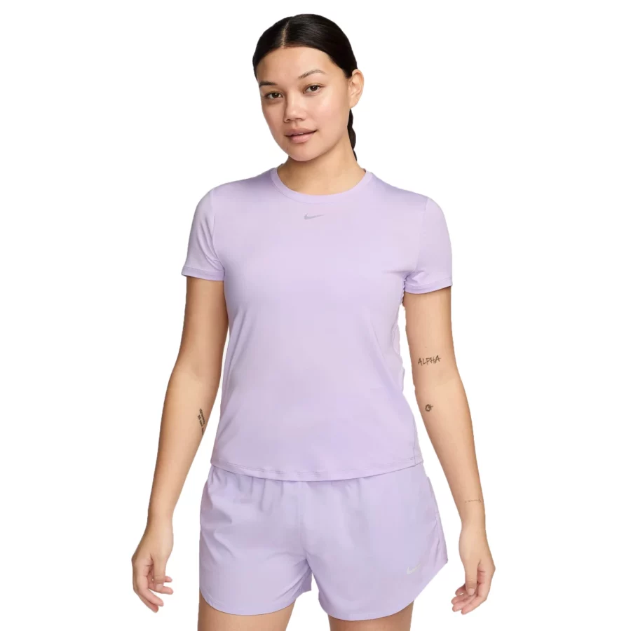 nike fn2798 one classic tee women 512 lilac bloom black