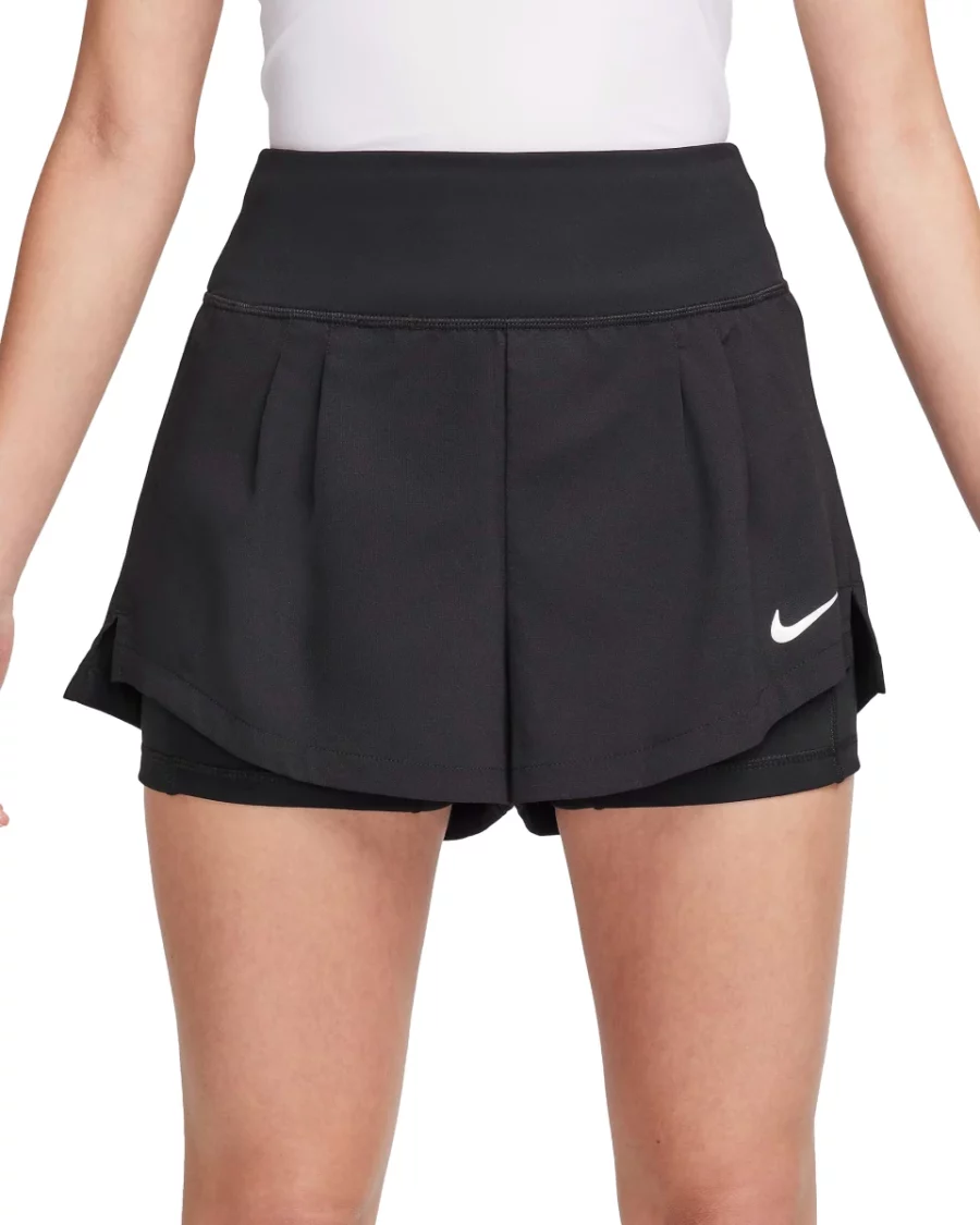 nike fq3050 court advantage short 010 black black white