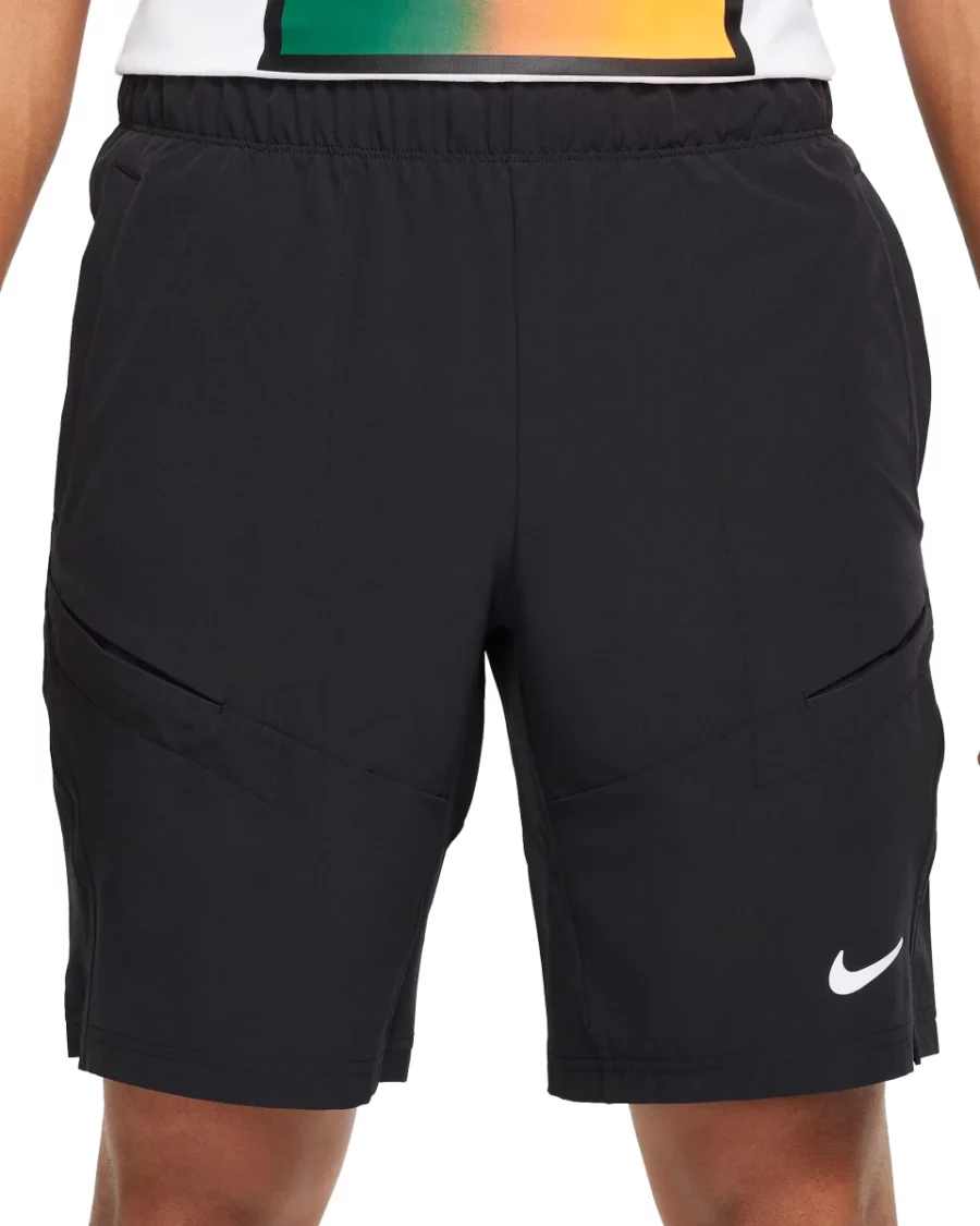 nike fd5330 court adv short 010 black black white