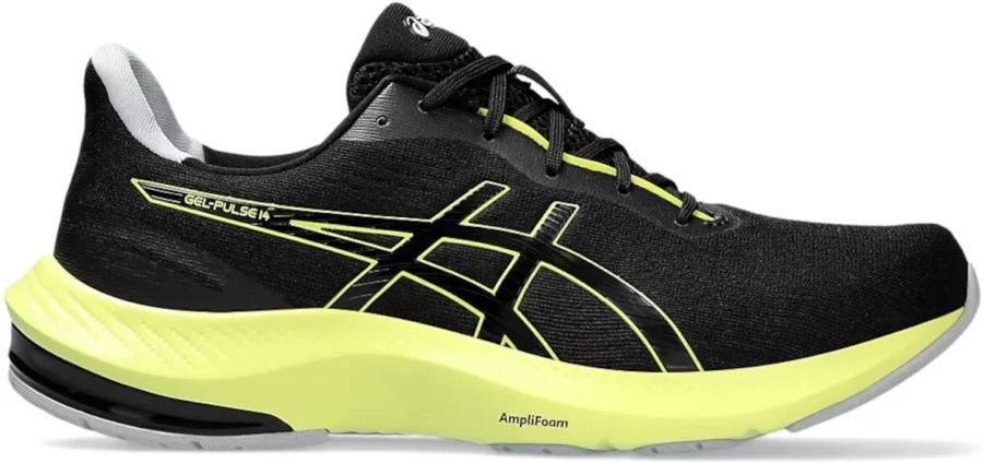 ASICS 1011B491 GEL-PULSE 14-005 BLACK/GLOW YELLOW