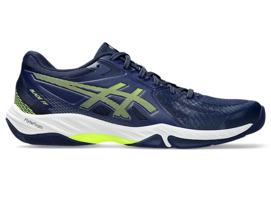 ASICS 1071A093 BLADE FF-401 BLUE EXPANSE/SAFETY YELLOW