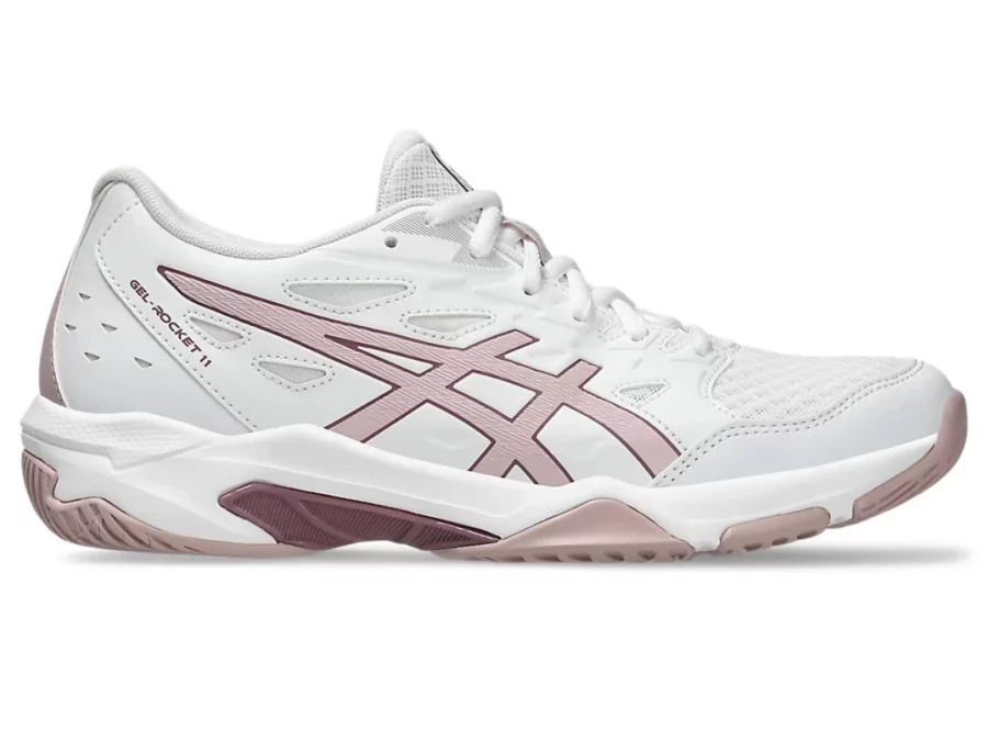 ASICS 1072A093 GEL-ROCKET II-103 WHITE/WATERSHED ROSE
