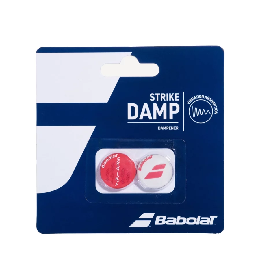BABOLAT 700124 STRIKE DAMP-100 WIT/ROOD