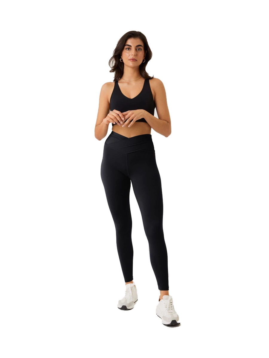 BJORN BORG 10003292 CROSS TIGHTS-BK001 BLACK BEAUTY