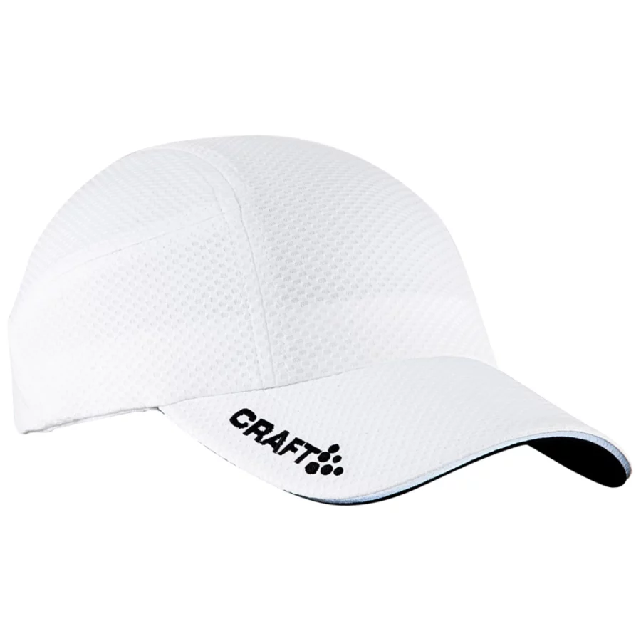 CRAFT 1900095 RUN CAP WHITE ONE SIZE-1900 White