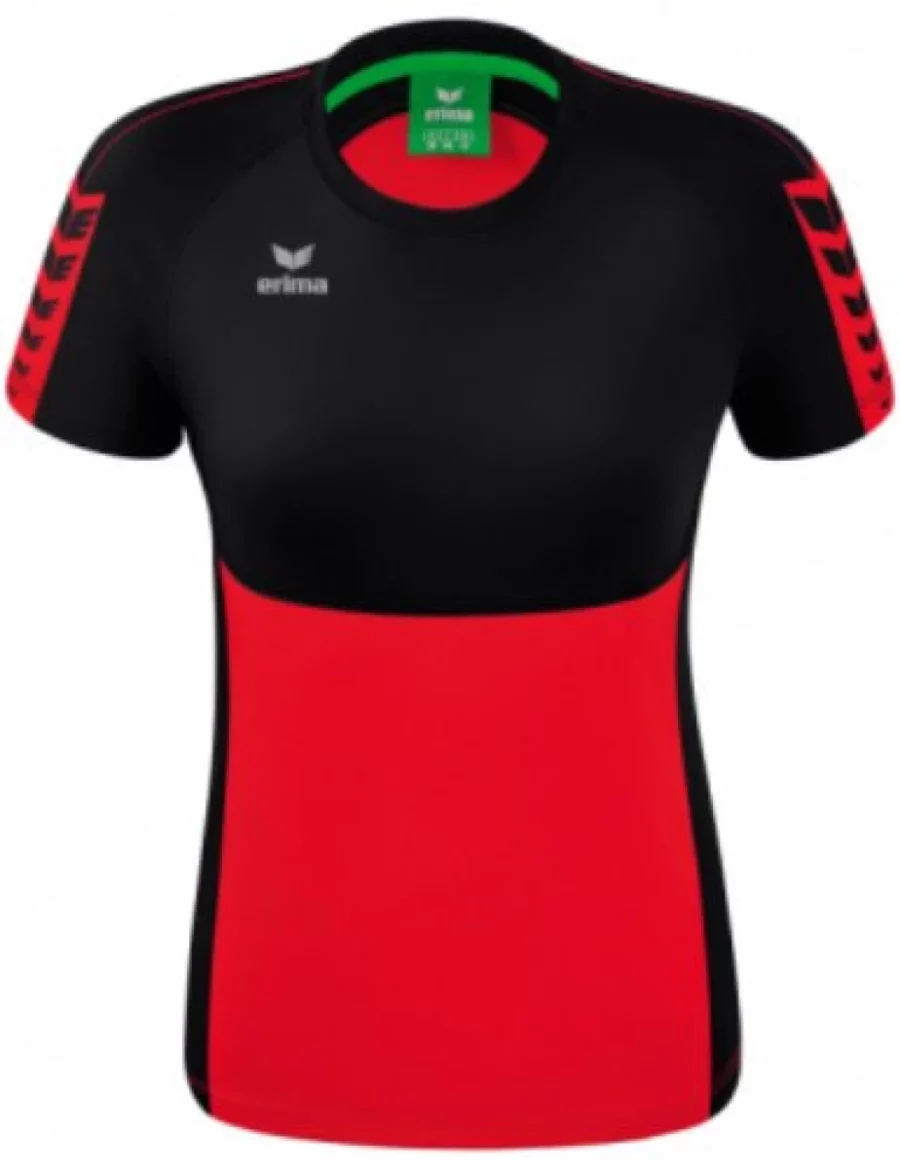 ERIMA 1082254 SIX WINGS t-shirt D-red/black