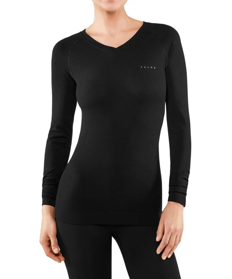FALKE 33474 WOOL-TECH LIGHT LS WOMEN-3000 Black
