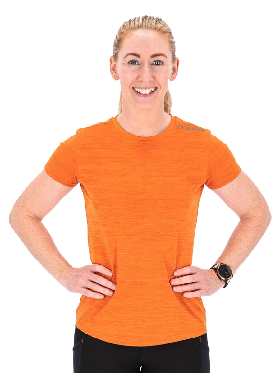 FUSION 0274 C3 T-SHIRT WOMENS-ORANGE