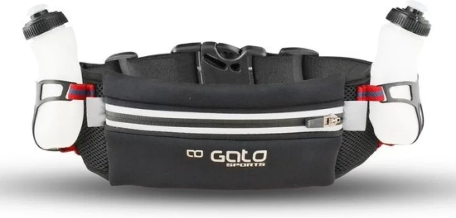GATO H2B01-12 2 FLASK BELT-ZWART