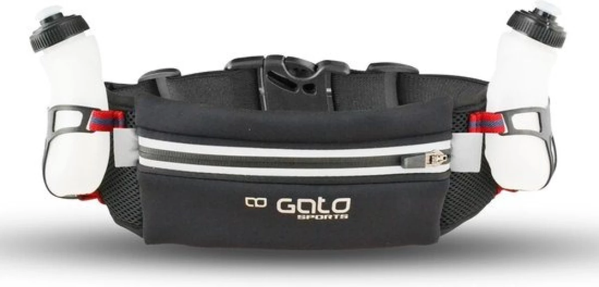 GATO H2B01-12 2 FLASK BELT-ZWART