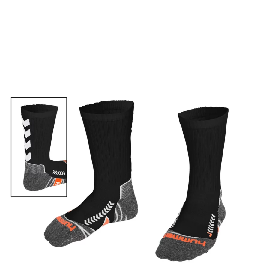 HUMMEL 140102 Chevron Sock-8200 Zwart/Wit