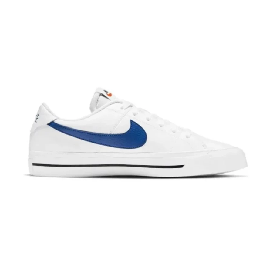 NIKE DA5380 COURT LEGACY (GS)-101 WHITE/GAME ROYAL-BLACK