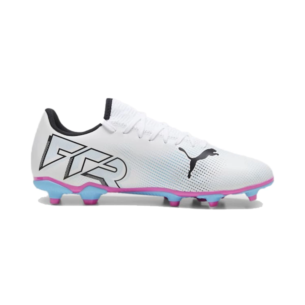 PUMA 107723 FUTURE 7 PLAY FG/AG-001 PUMA WHITE-PUMA BLACK-POISON P