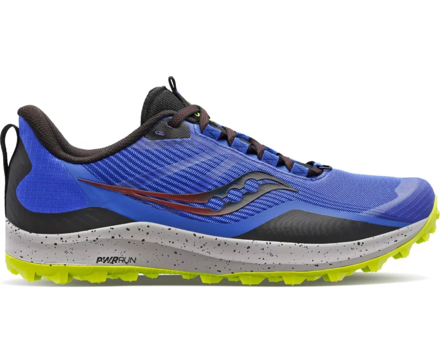 SAUCONY S20737 PEREGRINE 12-25 BLUE RAZ/ACID