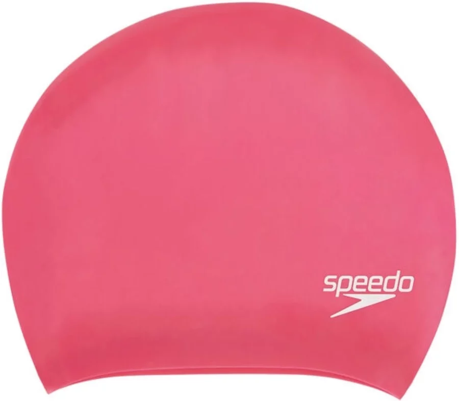 SPEEDO 06168 LONG HAIR CAP PIN P1-A064 Pink