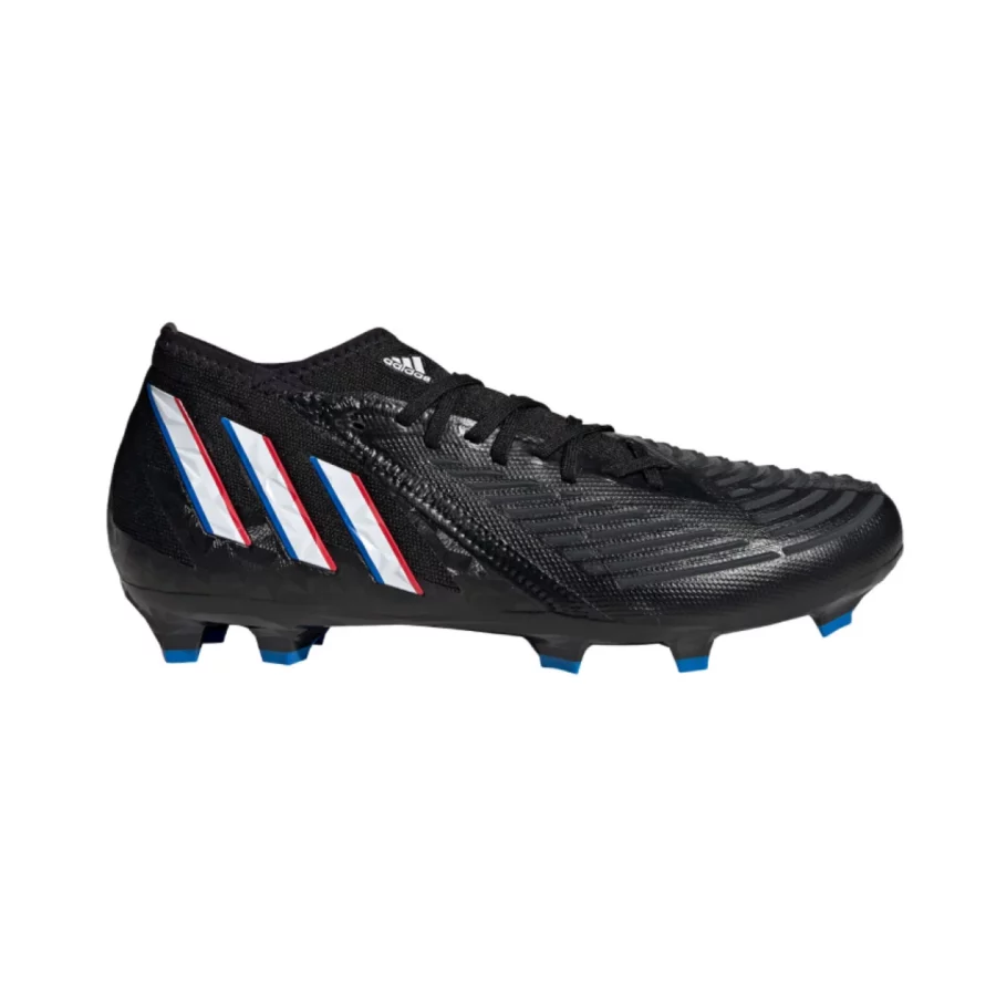 ADIDAS GW2271 PREDATOR EDGE.2 FG-CBLACK/FTWWHT/VIVRED