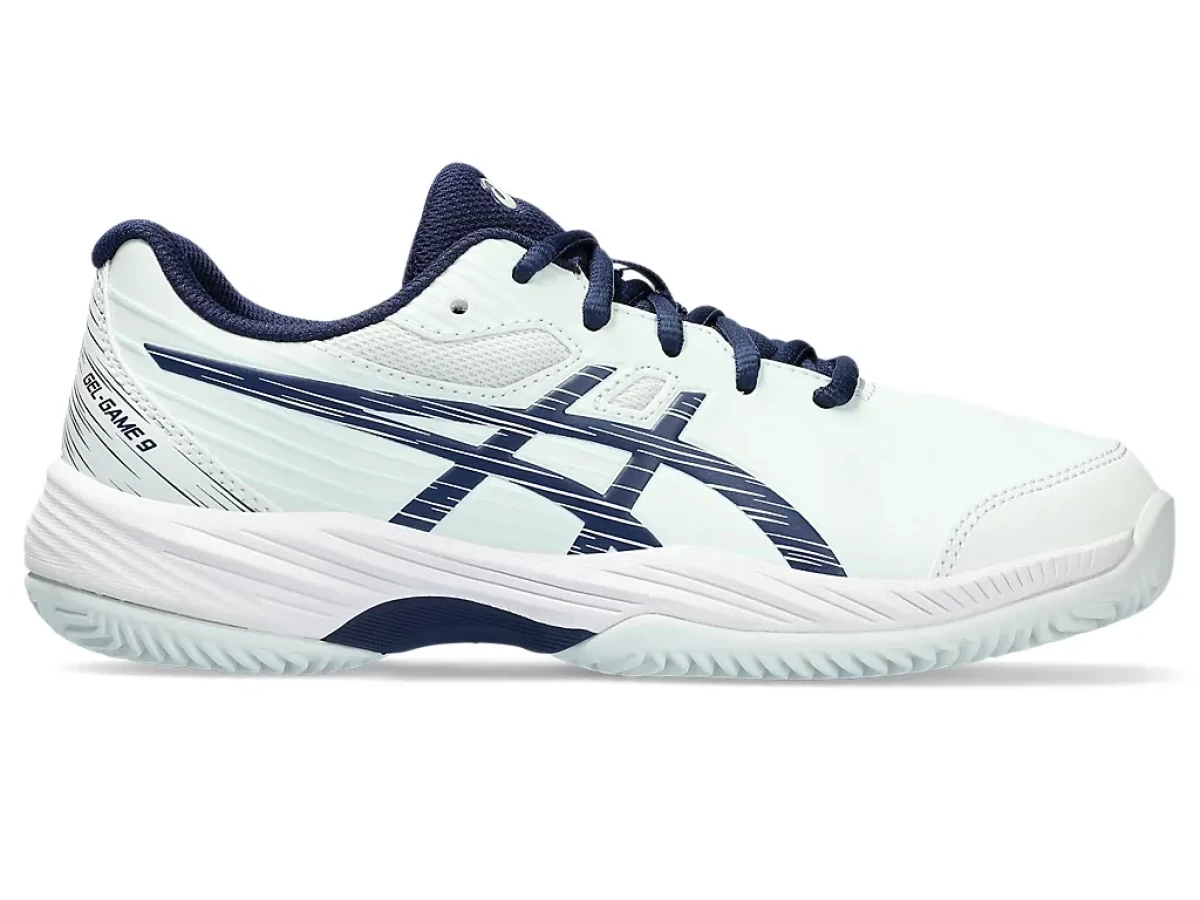 ASICS 1044A057 GEL-GAME 9 GS CLAY/OC-300 PALE MINT/BLUE EXPANSE