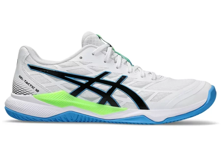 ASICS 1071A090 GEL-TACTIC 12-102 WHITE/LIME BURST