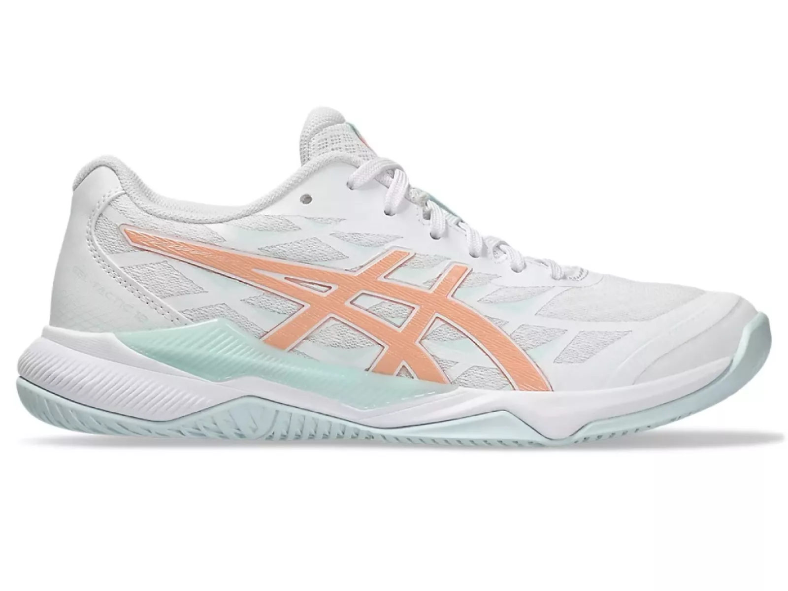 ASICS 1072A092 GEL TACTIC 12 W-102 WHITE/BRIGHT SUNSTONE