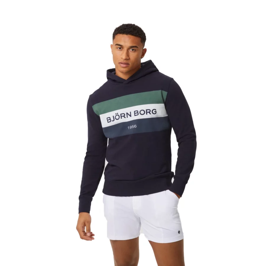 BJORN BORG 10002768 ACE HOODIE-NA002 NIGHT SKY
