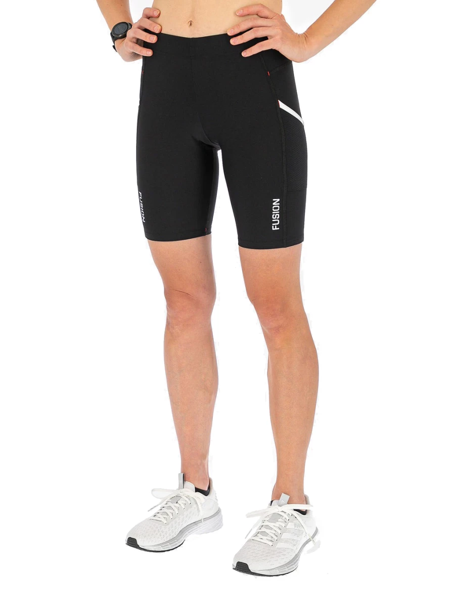 FUSION 0024 C3 SHORT TIGHTS-BLACK