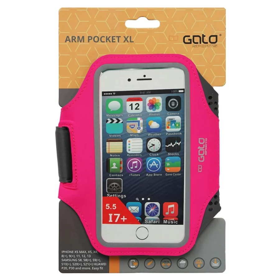GATO ACAP-07 ARM POCKET XL-NEON ROZE