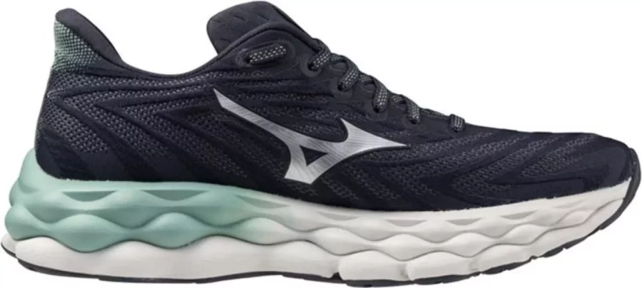 MIZUNO J1GD2402 WAVE SKY 8 W-25 India Ink/Neo Silver/Dusty Jad